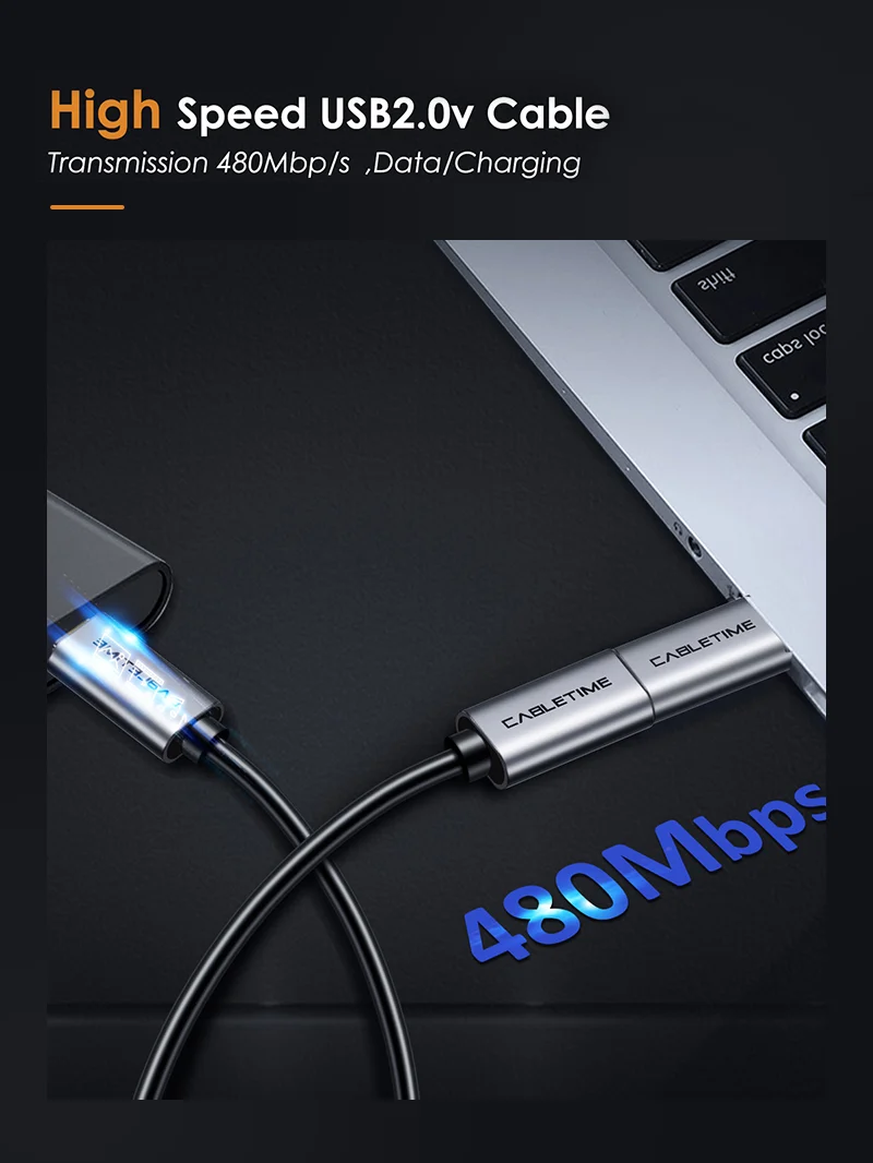 USB C Male to Micro B Female Adapter