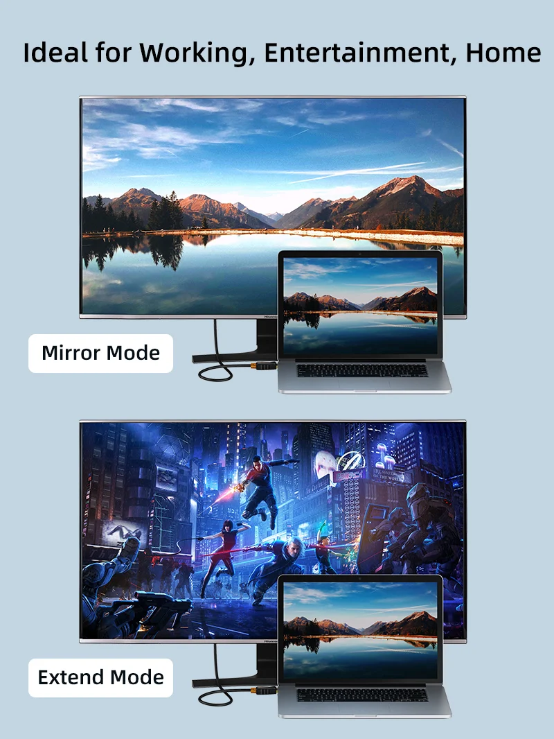 DisplayPort to HDMI Cord Male DP to Male HDMI Cable