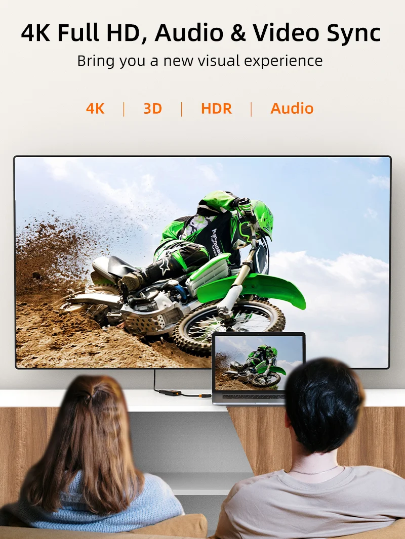 Active DP Male to HDMI Female Adapter Converter 4K 30Hz