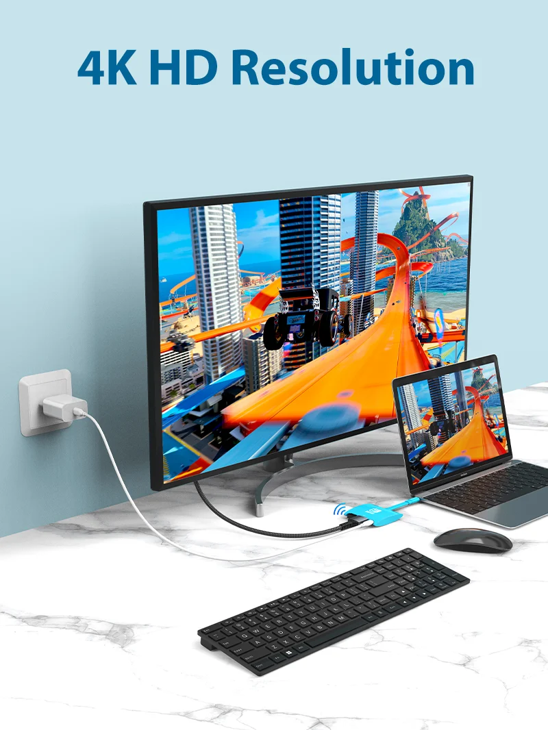 Switch Dock for Nintendo Switch OLED 3 IN 1 USB C Hub