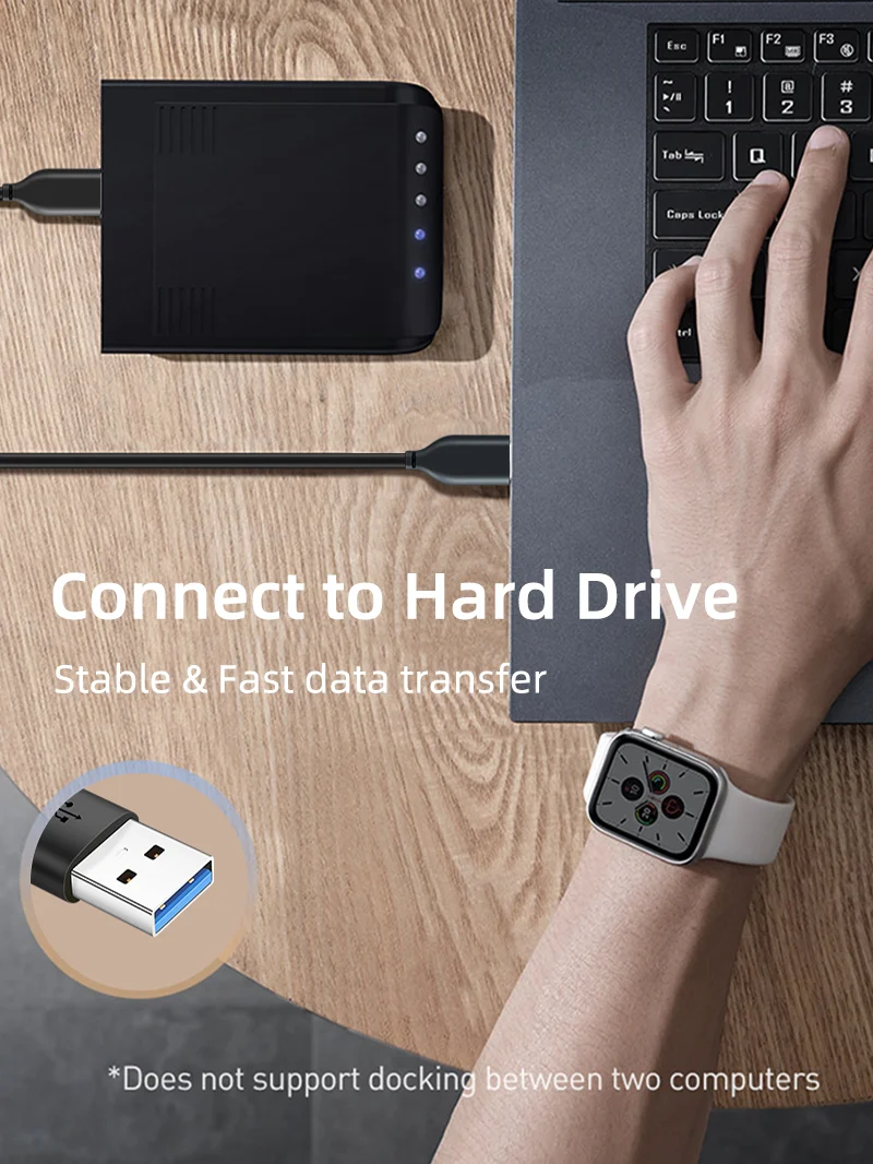 USB 3.0 Type A Male to Type A Male Cable