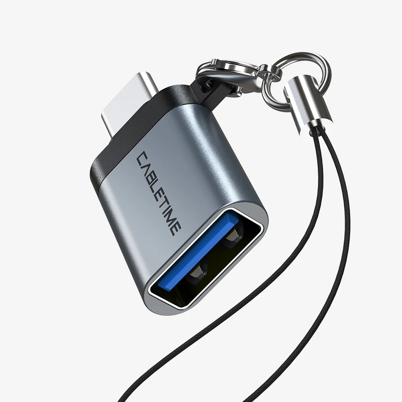 USB Type C Male to USB 3.0 Female OTG Adapter
