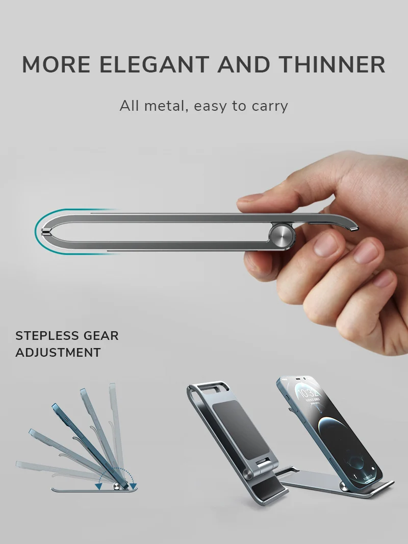 Foldable Phone Stand Holder Portable Adjustable