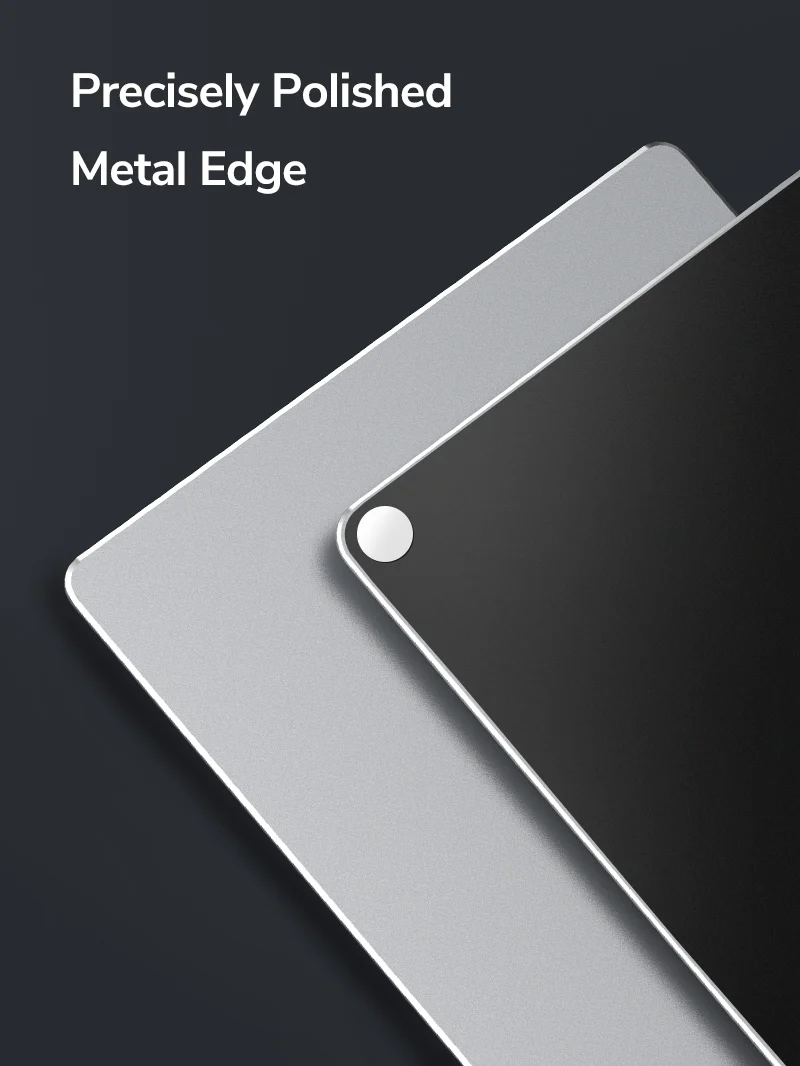 Metal Aluminum Mouse Pad for Gaming Office