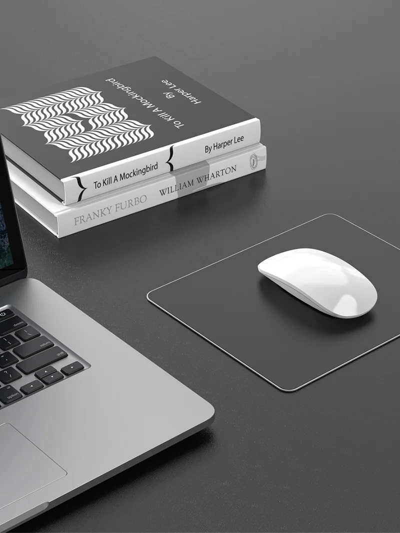 Metal Aluminum Mouse Pad for Gaming Office