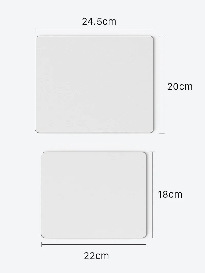 Metal Aluminum Mouse Pad for Gaming Office