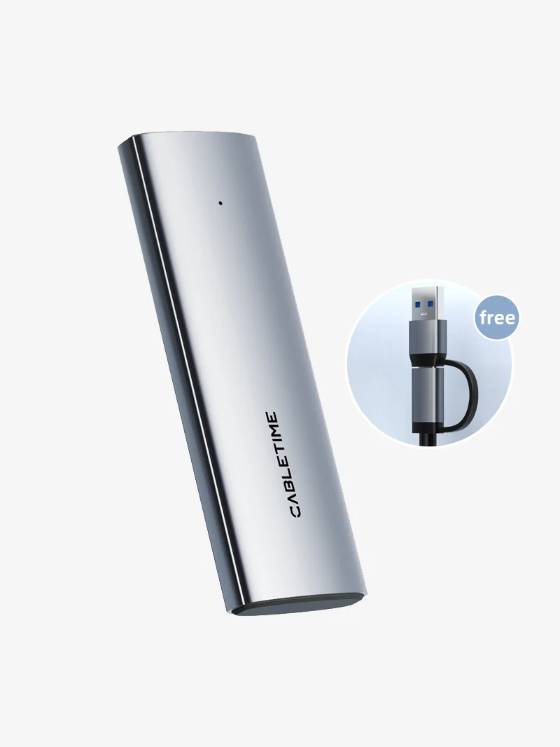 USB 3.1 Type-C To NVME M.2 SSD PCIE Enclosure