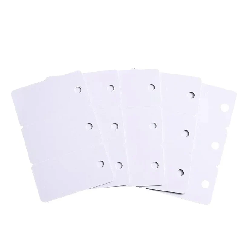 3-up Key Tag Combo PVC Cards