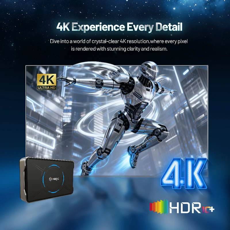 Amlogic S905X5 Android TV Box 4K Media Player