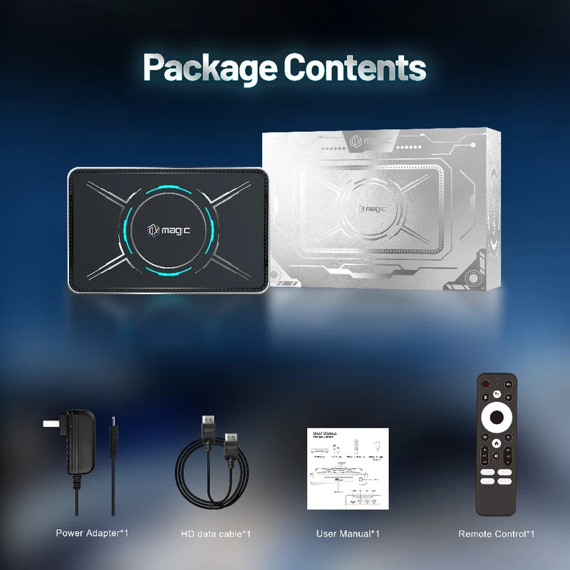 Amlogic S905X5 Android TV Box 4K Media Player