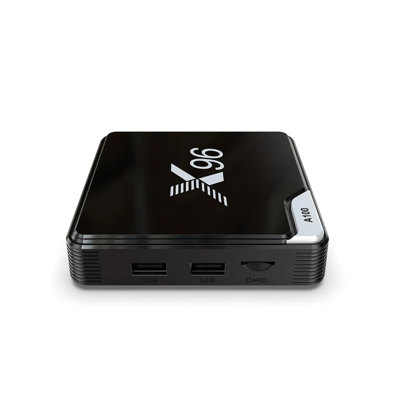 X96 A100 Amlogic S905A Android 14 Set-Top-TV-Box 4 GB/32 GB 2.4 GHz & 5 GHz WLAN 4K