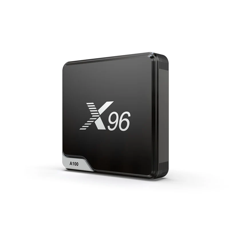 X96 A100 Amlogic S905A Android 14 Set-Top-TV-Box 4 GB/32 GB 2.4 GHz & 5 GHz WLAN 4K