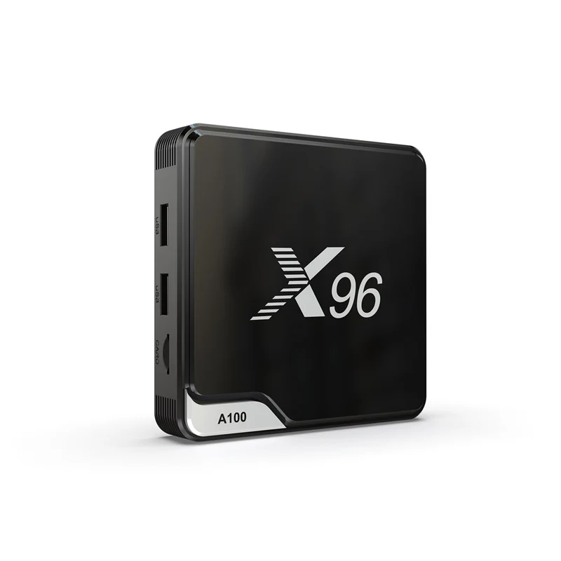 X96 A100 Amlogic S905A Android 14 Set-Top-TV-Box 4 GB/32 GB 2.4 GHz & 5 GHz WLAN 4K