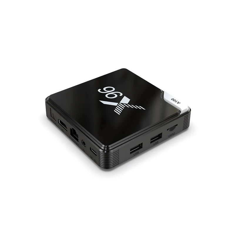 X96 A100 Amlogic S905A Android 14 Set-Top-TV-Box 4 GB/32 GB 2.4 GHz & 5 GHz WLAN 4K
