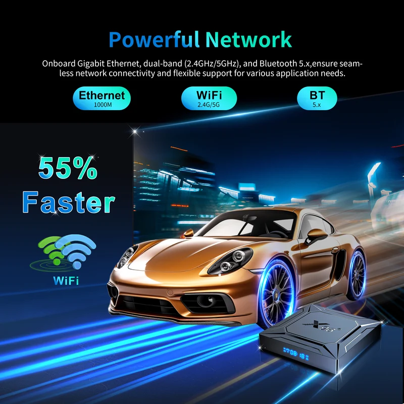 Amlogic S905A X96 M200 Android 14 TV-Box