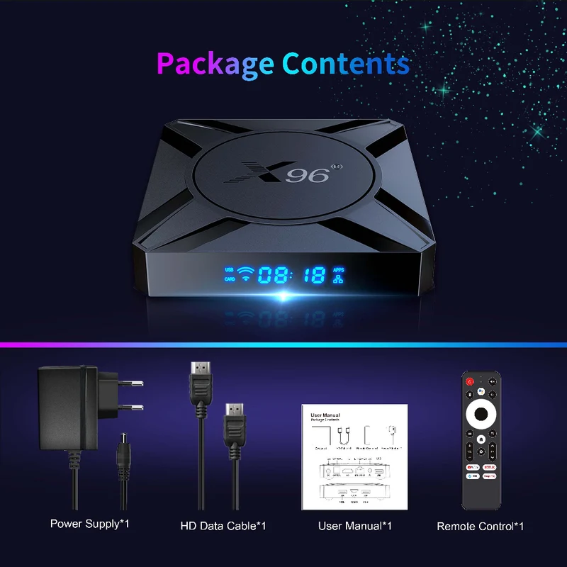 X96 M300 Amlogic S905A Android TV Box