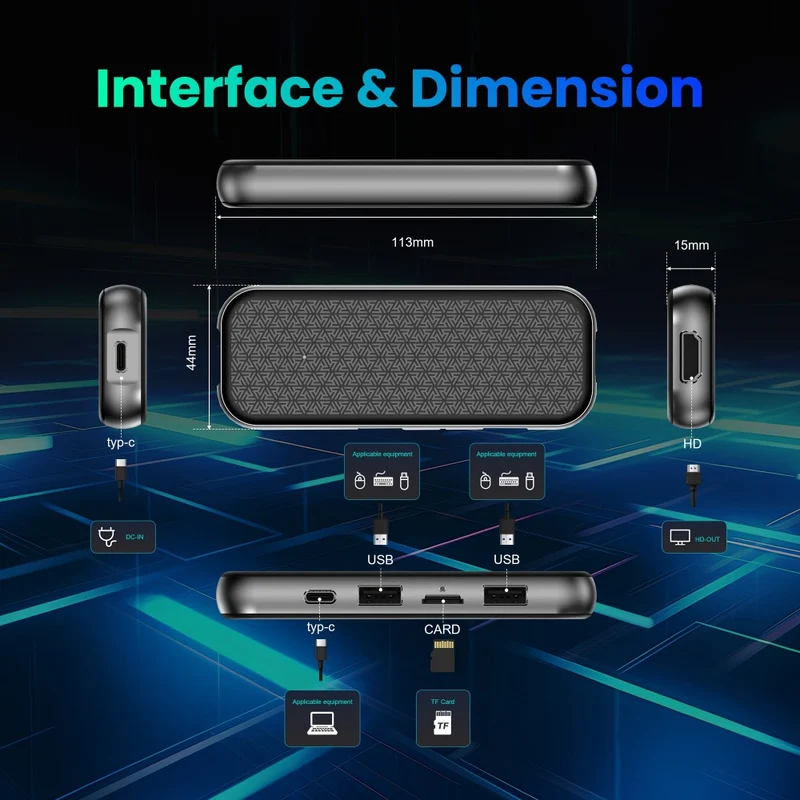 Amlogic S905X5M Android TV Box IR Bluetooth Fernbedienung
