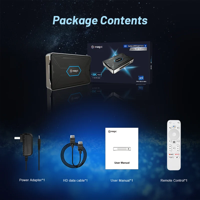 RK3588 Android TV Box mit zwei HDMI-Ausgängen