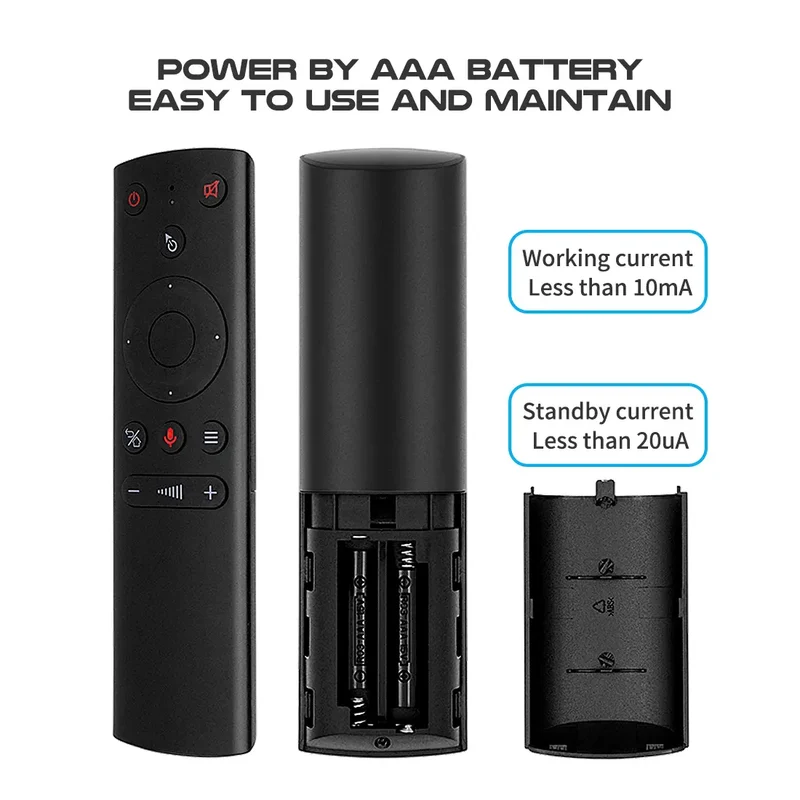 G21 Air Mouse mit integriertem HiFi-Mikrofon und dreistufig einstellbarer Mausgeschwindigkeit sowie Fernbedienung