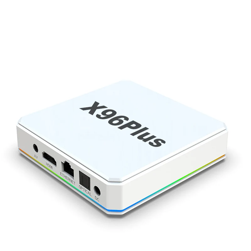 X96Plus Amlogic S905X4 Quad-Core TV-Box – Weißer Digital Signage-Player
