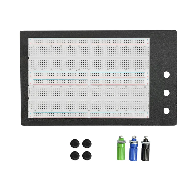 SYB-1660 Lötfreies Breadboard Protoboard | Breadboard-Kit | Tie-Point 1660 ZY-204 | 4 Strombahnen