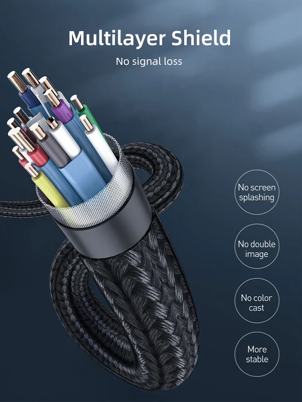 6ft DisplayPort To HDMI Male To Male Cable 4K 60Hz