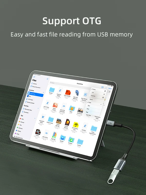 USB C Male To USB 3.0 Female Adapter Type C OTG Cable