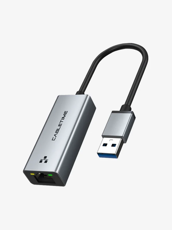 USB 3.0 to Gigabit Ethernet Adapter 1000Mbps RJ45