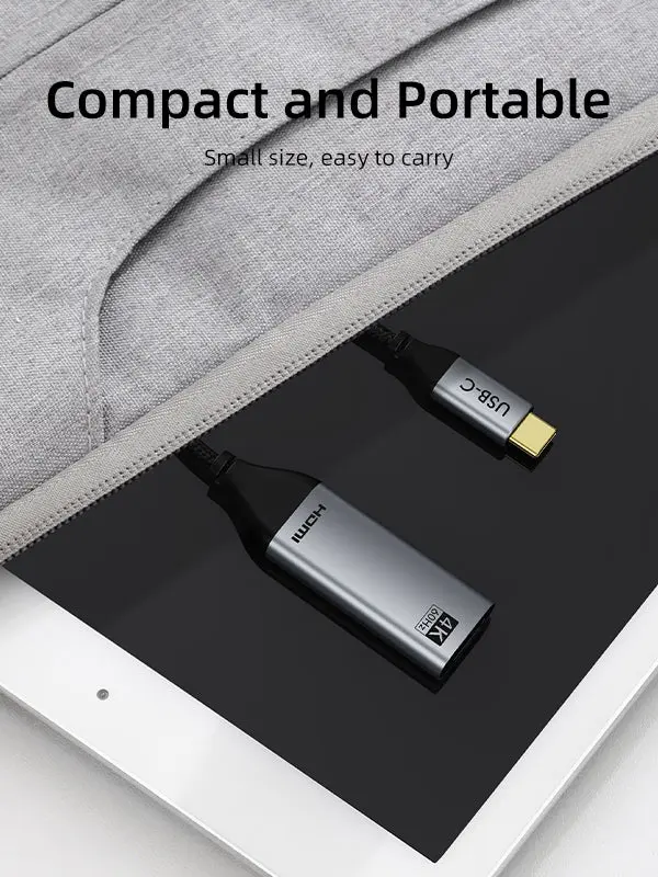 USB Type C To HDMI Adapter 4K 60Hz For Macbook Pro