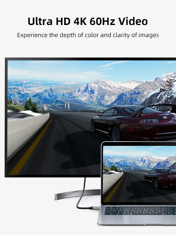 USB C To HDMI Cable 4K 60Hz