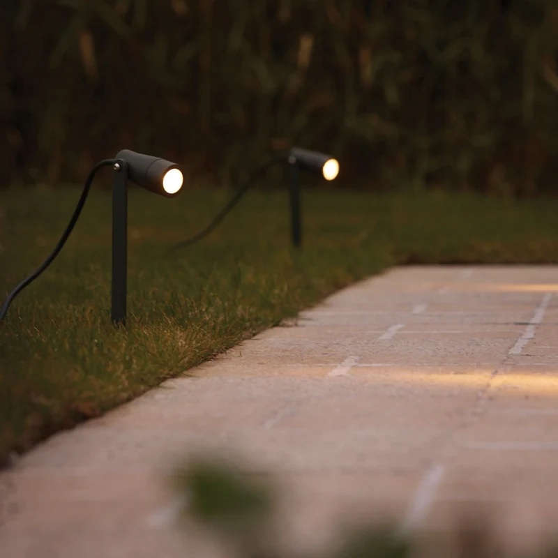 Deltalight Kix S Pin LED Outdoor Garden Spotlight