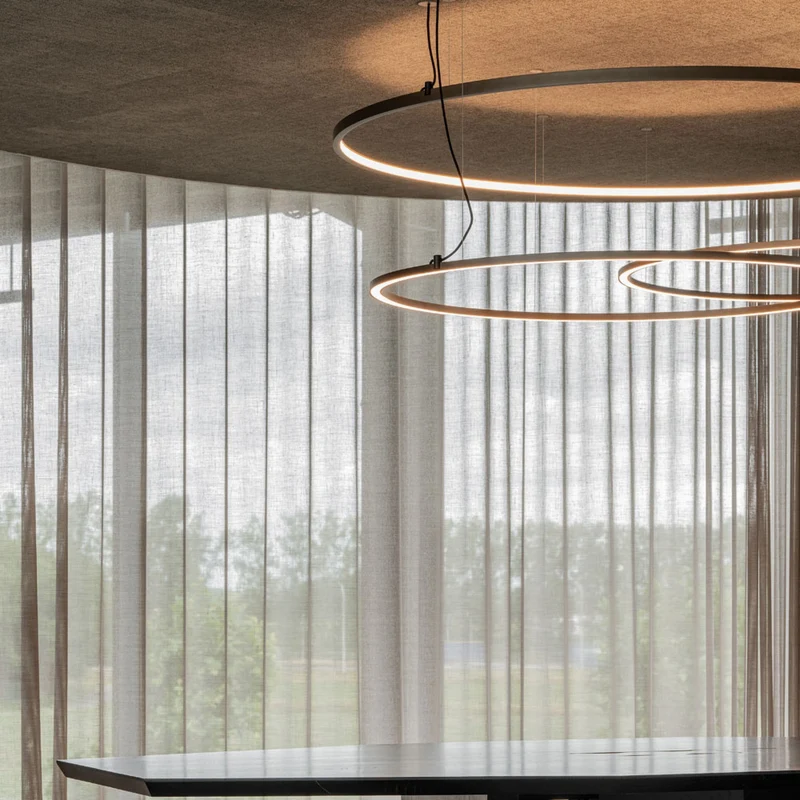 Deltalight Superloop Slim In SBL LED Pendant Lamp