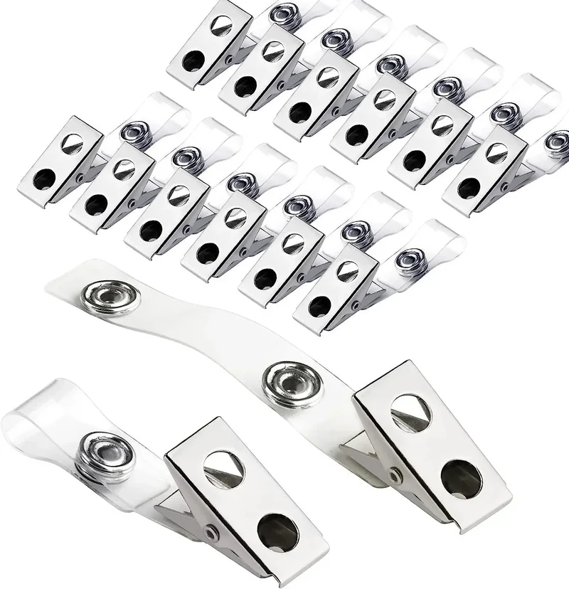 Bodno Badge Clips 100 Pack