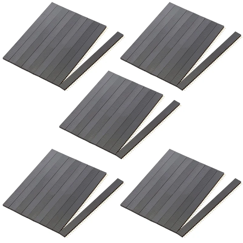 AZ-Delivery Buchsenleisten - 40 Pins, 2.54mm Rastermaß, Gerade, Einreihig, Hochleistungs-Kontaktmaterial