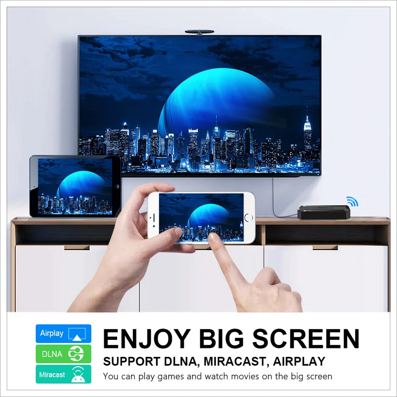 X96Q Android 10 TV-Box Allwinner H313 Quad Core Digital Signage Player