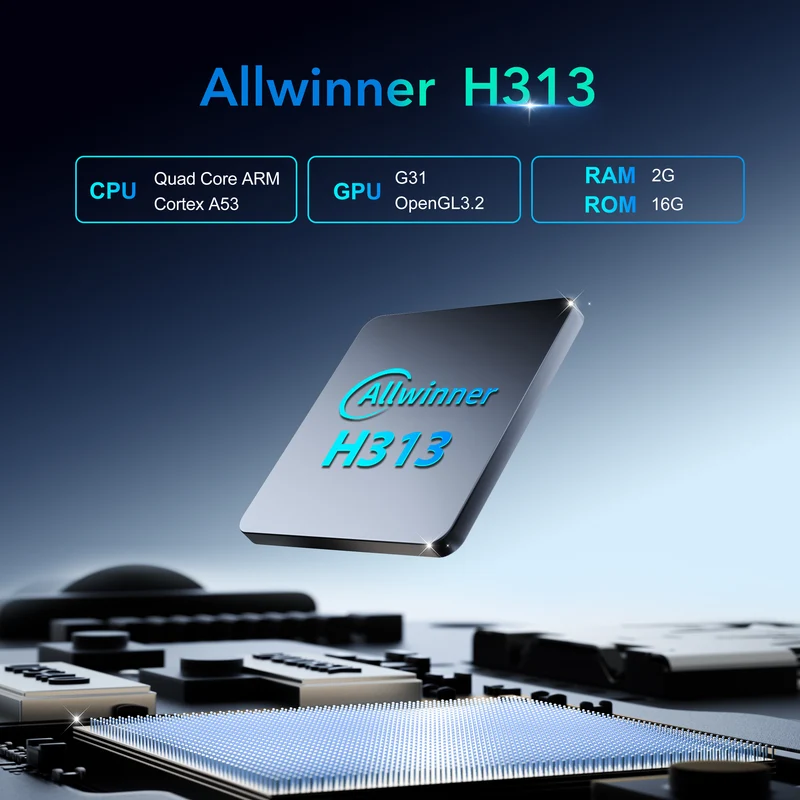 X96 S600 Allwinner H618 TV-Stick Quad-Core Android 12 Android 14 4K Streaming TV-Stick