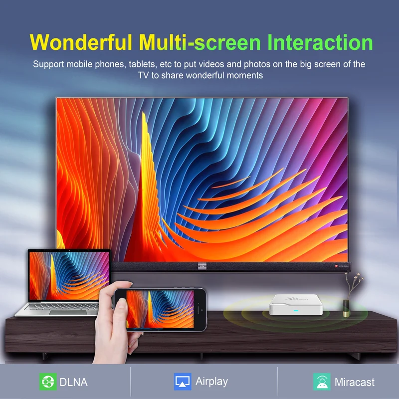 X96 Mate+ Allwinner H618 6K Android 14 TV-Box Hersteller
