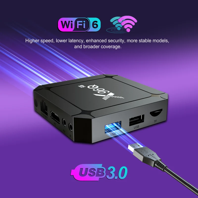 Rockchip RK3518 X96Q ATV Android 14 4K Android TV Box Hersteller