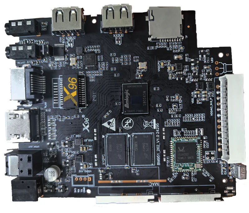 Benutzerdefinierte Amlogic S905X5M-Platine TV-Box-Set-Top-Box-Lösung