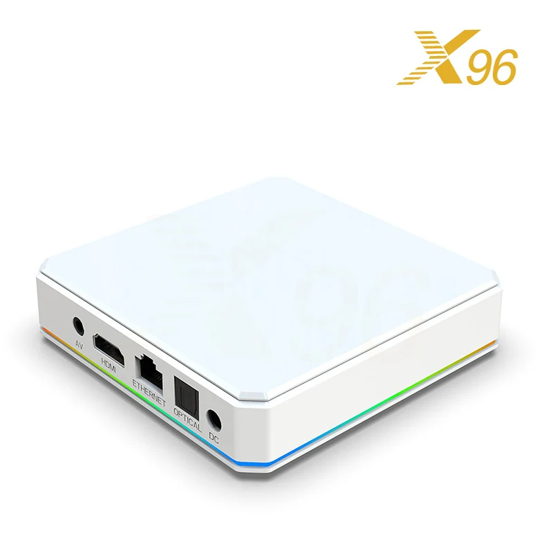X96 X4 Amlogic S905X4 Quad-Core-TV-Box – Weiß