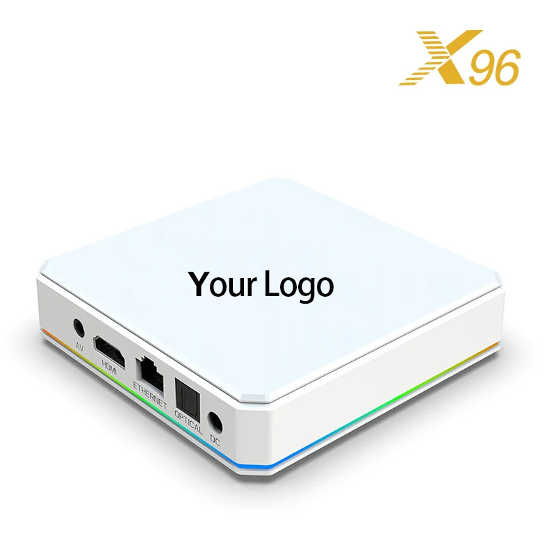 X96 X4 Amlogic S905X4 Quad-Core-TV-Box – Weiß