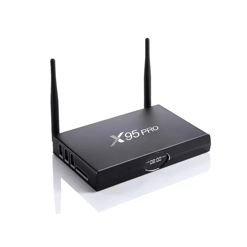 X95 Pro Amlogic S905X Ouad-Core Internet-TV-Box WLAN-Mediaplayer