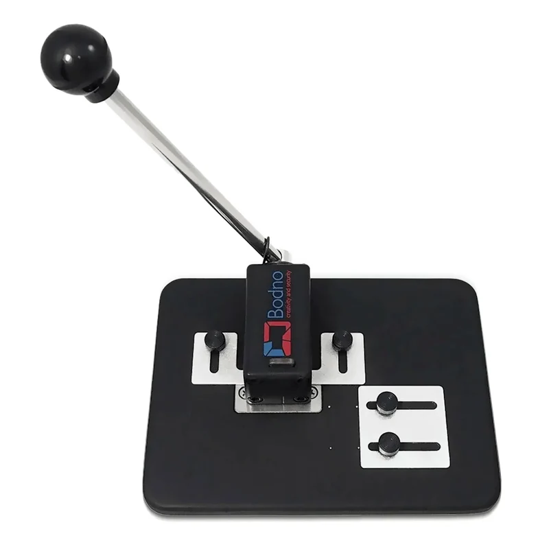 Heavy Duty Table Top Slot Punch for ID Cards (Works with All PVC Cards and ID Card Printers) Black