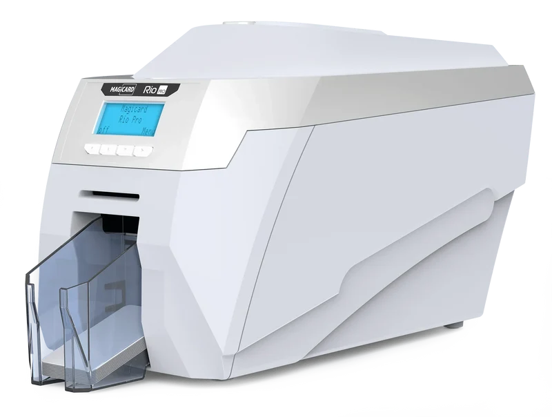 Magicard Rio Pro Dual Sided ID Card Printer & Complete Supplies Package with Bodno Diamond Edition ID Software