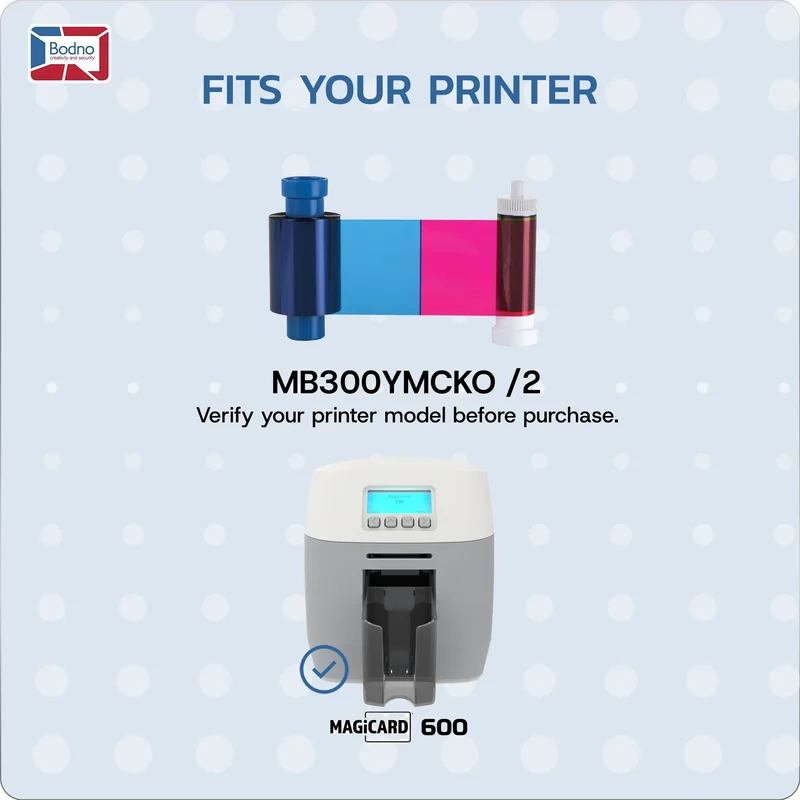Magicard MB300YMCKO Color Ribbon