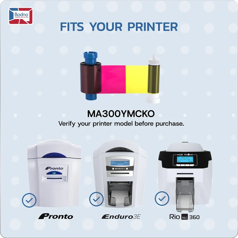 Magicard MA300YMCKO Ribbon