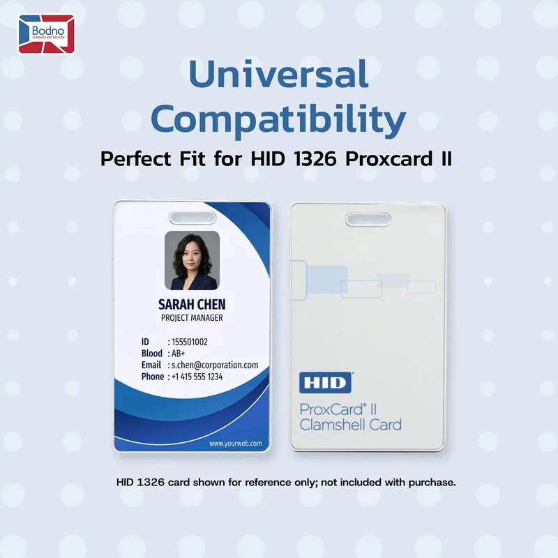 Mylar Adhesive Backed PVC Cards