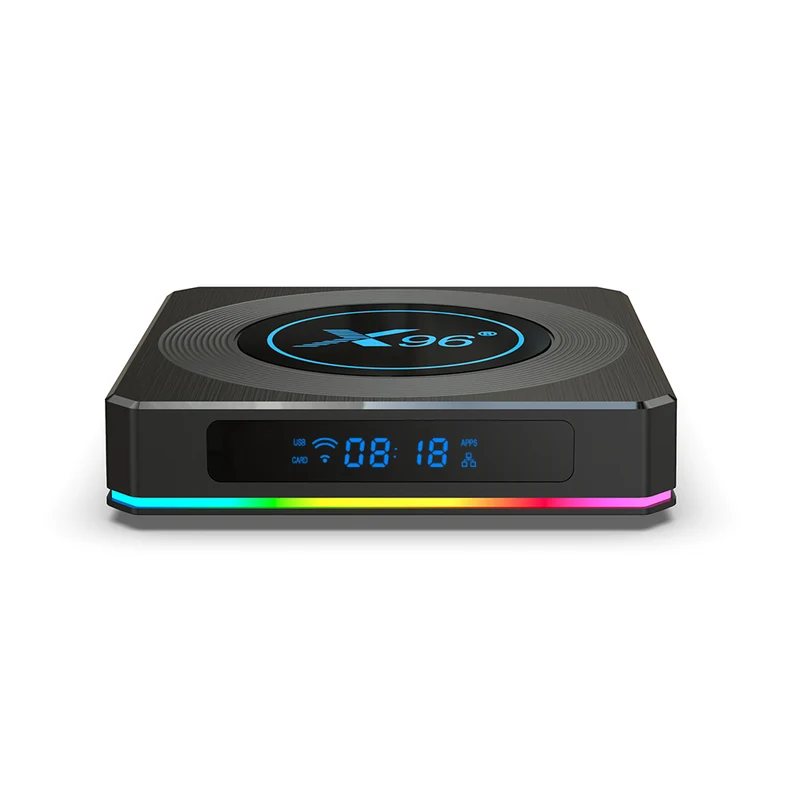 X96 X4 Amlogic S905X4 Quad-Core-TV-Box Digital Signage Player