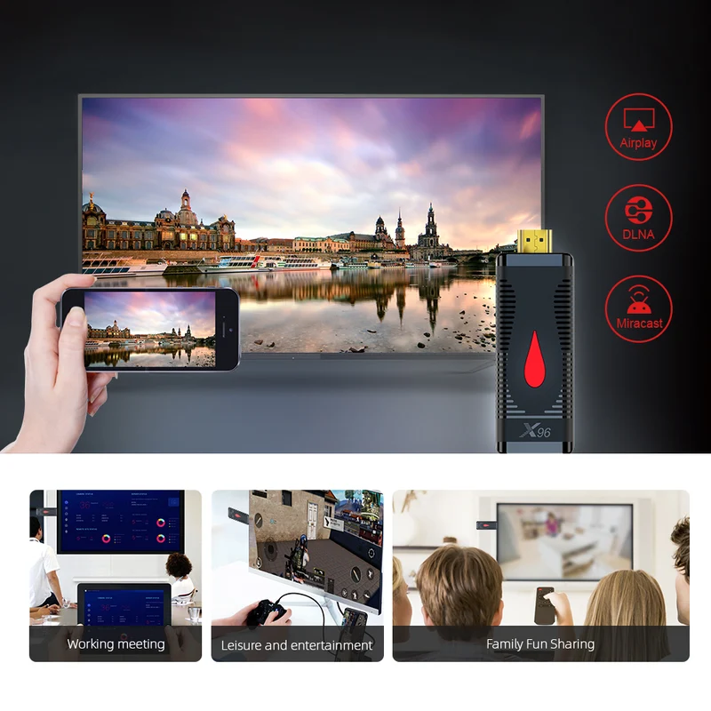 X96 S400 TV Stick Android 10 TV-Dongle