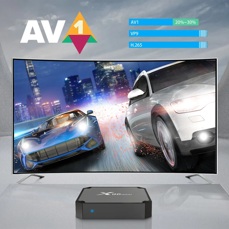 X96mini TV-Box Quad Core Amlogic S905W2 Set-Top-Box